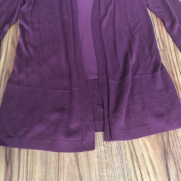 Loft Ribbed Trim Cardigan - Picture 3 of 6